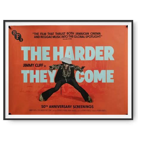 The Harder They Come (1972) Original Quad Poster - Cinema Poster Gallery