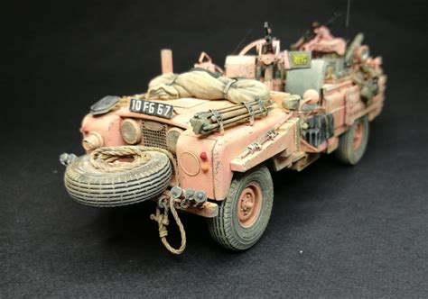 1/35 Land Rover "Pink Panther" 109 series IIA by Marshalls of Cambridge ...