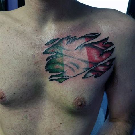 40 Inspiring Italian Flag Tattoo Ideas for Men