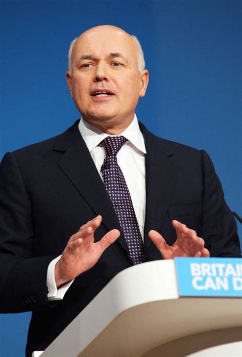 Iain Duncan Smith of the Conservative party - bio