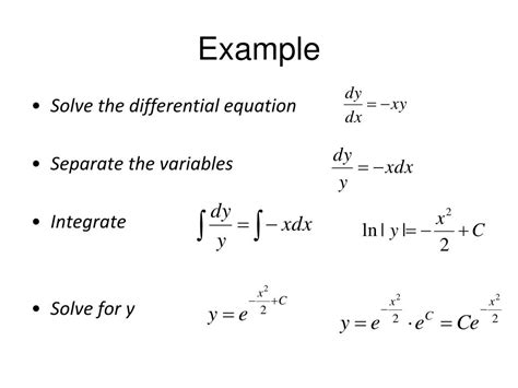 PPT - Differential Equations PowerPoint Presentation, free download ...