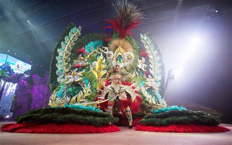 Amazing photos of 2018 Santa Cruz de Tenerife Carnival queens wearing ...