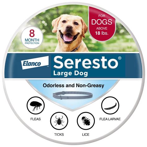 Buy Seresto Large Dog Vet-Recommended Flea & Tick & Prevention Collar ...