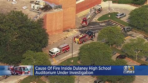 Dulaney High School Fire - YouTube