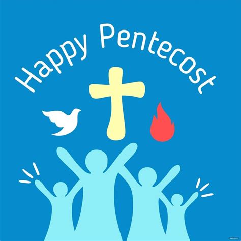 Pentecost Celebration Vector in Illustrator, PSD, EPS, SVG, PNG, JPG ...