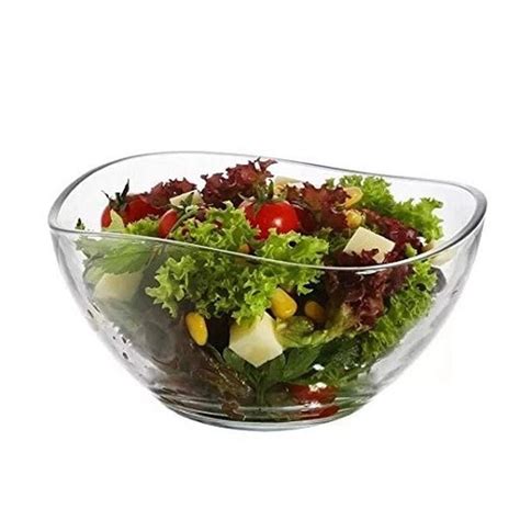 Glass Salad Bowls 7pcs Set