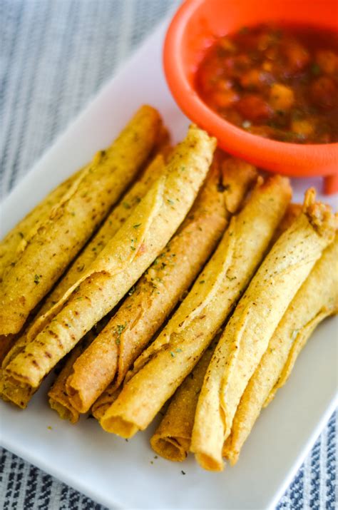 Air Fryer Frozen Taquitos - Air Fryer Fanatics