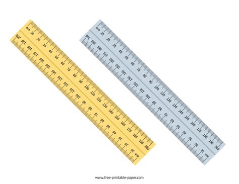 Mm Ruler Printable - Printable Templates