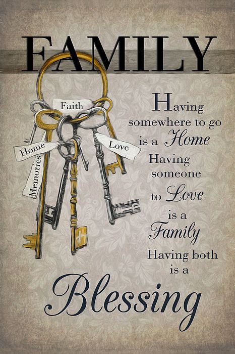 Family Is A Blessing by Robin-Lee Vieira | Family love quotes, Family ...