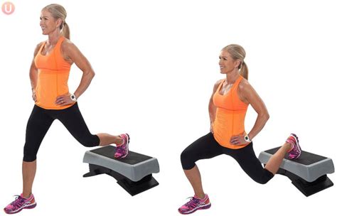 How To Do An Elevated Lunge - Get Healthy U