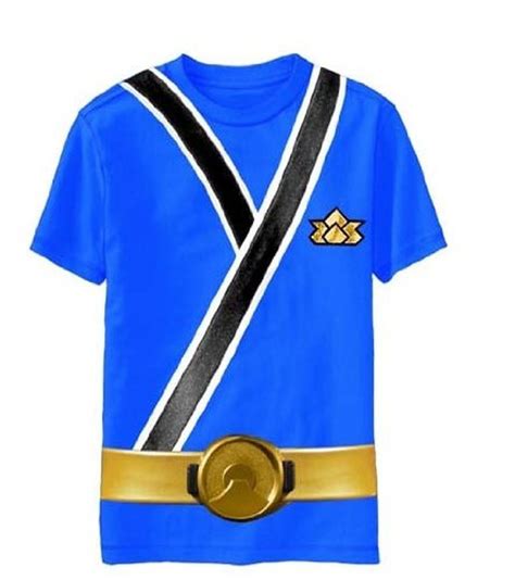 Power Rangers Blue Samurai Ranger Uniform Monster Toddler T Shirt ...