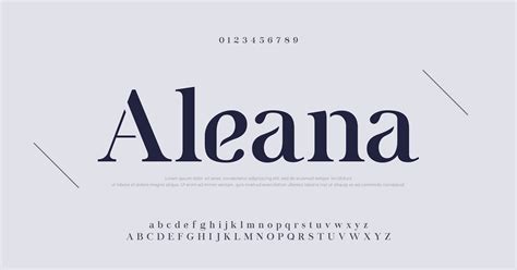 دانلود فونت انگلیسی Aleana - دیاکوگرافیک