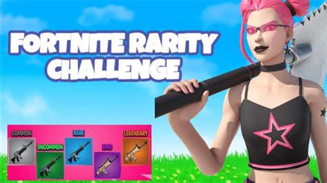 "Fortnite Skin Rarity Challenge!" - YouTube