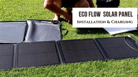 EcoFlow Solar Panel 110W - Installation & Charging EcoFlow Delta - Go IT