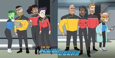 The characters of STAR TREK: LOWER DECKS | Star Trek | Know Your Meme