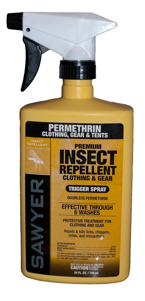 Sawyer Permethrin Clothing Insect Tick Chigger Repellent Trigger Spray ...