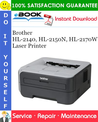 Brother HL-2140, HL-2150N, HL-2170W Laser Printer Service Repair Manual ...