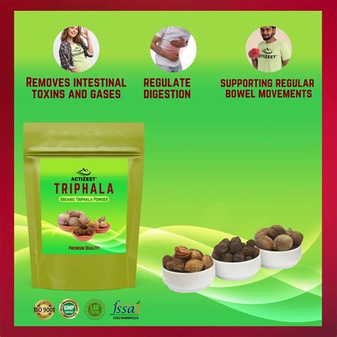 ACTIZEET Triphala | Organic Triphala Powder | Pack of 2