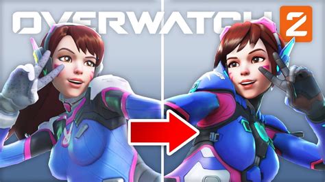 Overwatch 2: Every Hero NEW Skin vs Old Skin Comparisons (In Game ...