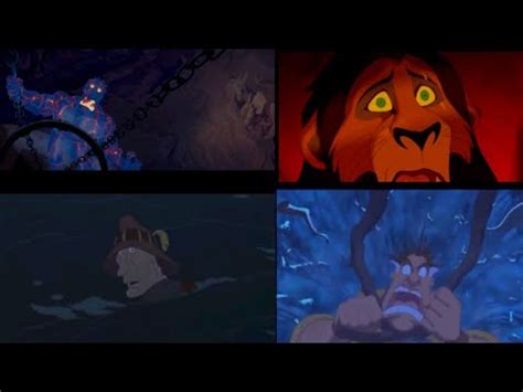 Top 10 Favorite Disney Movie Villains Defeats and Deaths - YouTube