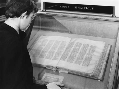 World's oldest Bible Codex Sinaiticus to go on display at British ...