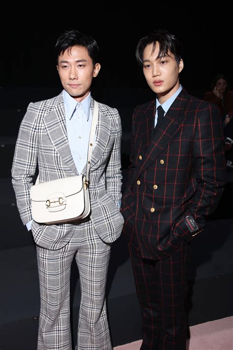 EXO’s Kai Stole The Attention at Gucci's Men’s Fall Winter 2023 Show ...