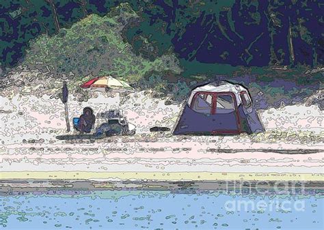 Camping on Shackleford Banks | Fine art america, Fine art, Crystal coast