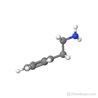 Phenethylamine Structure - C8H11N - Over 100 million chemical compounds ...