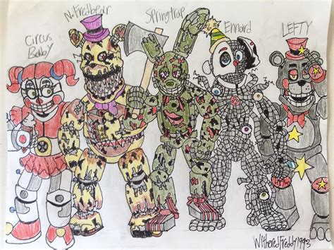 The Afton Saga (FNaF 6 AU) : r/fivenightsatfreddys