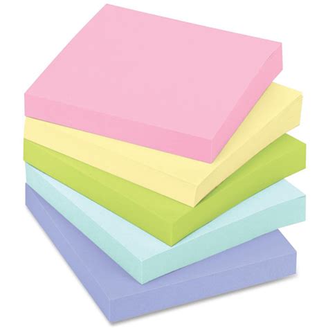 Post-it Notes Value Pack in Pastel Colors - LD Products