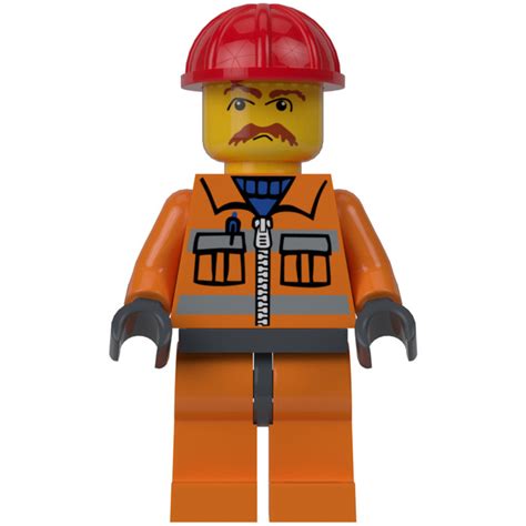 LEGO Construction Worker Minifigure | Brick Owl - LEGO Marketplace