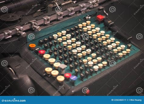 Selective Focus, Old Calculating Machine, or Mechanical Calculator at ...