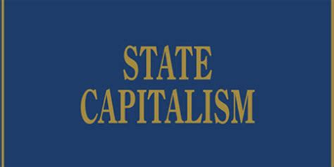 State Capitalism in Economics - Assignment Point