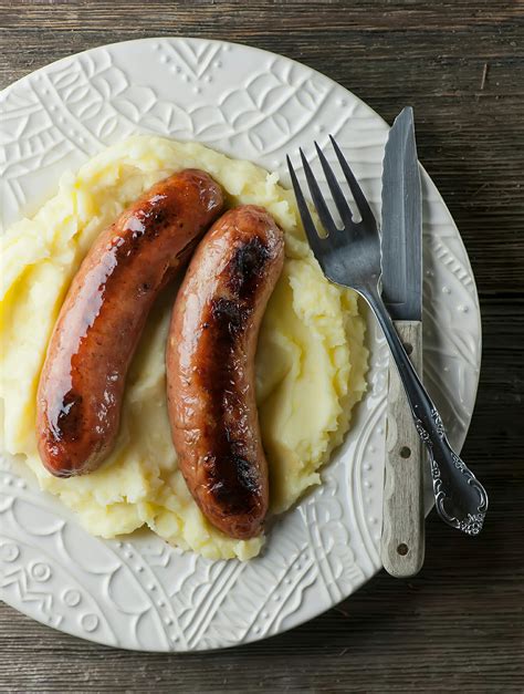 Irish Bangers and Mash - Framed Cooks