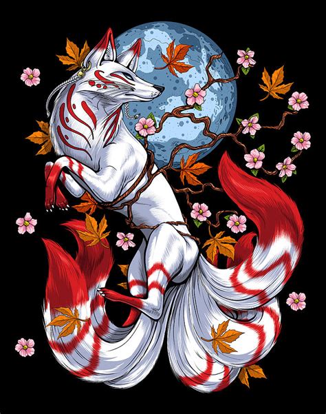 Kitsune Traditional Japanese Art