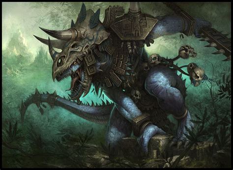 THE GREAT GAME: Lizardmen Army for Warhammer Fantasy Battle HD ...