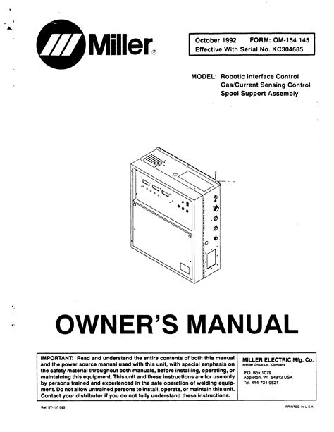 Miller Welding Machine Circuit Diagram - Wiring Flow Line