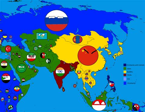 Image - Religions of Asia in Countryballs.png | TheFutureOfEuropes Wiki ...