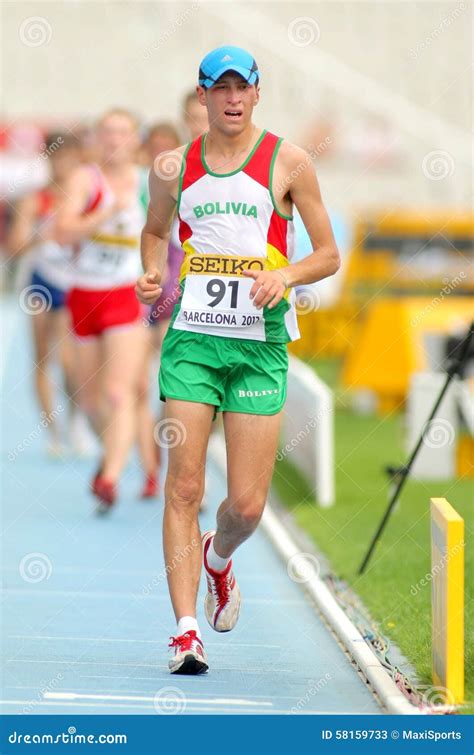 Marco Antonio Rodriguez of Bolivia Editorial Stock Photo - Image of ...