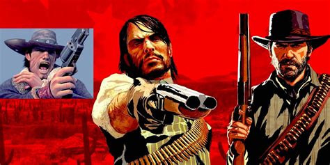 Every Red Dead Revolver Character In RDR2 & Red Dead Redemption