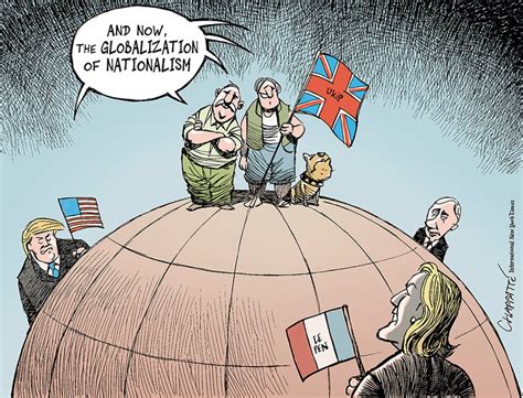 Chappatte on the Globalization of Nationalism - The New York Times