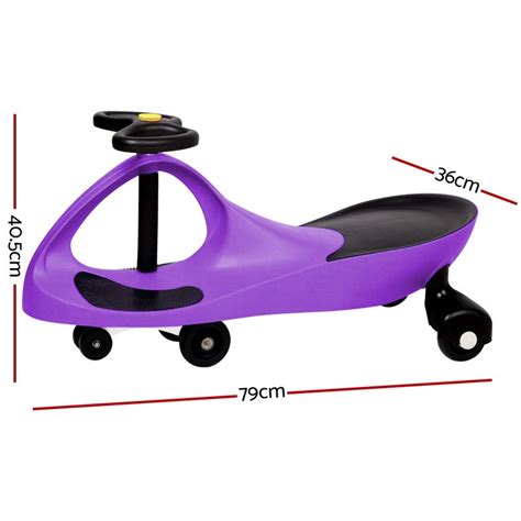 Buy Keezi Rigo Kids Ride On Swing Car Toys Wiggle Swivel Scooter Twist ...