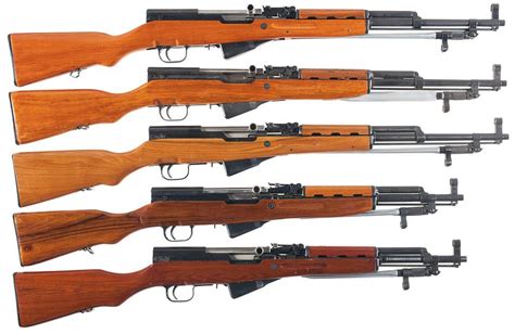 Five Chinese SKS Semi-Automatic Long Guns -A) Chinese SKS Rifle | Rock ...