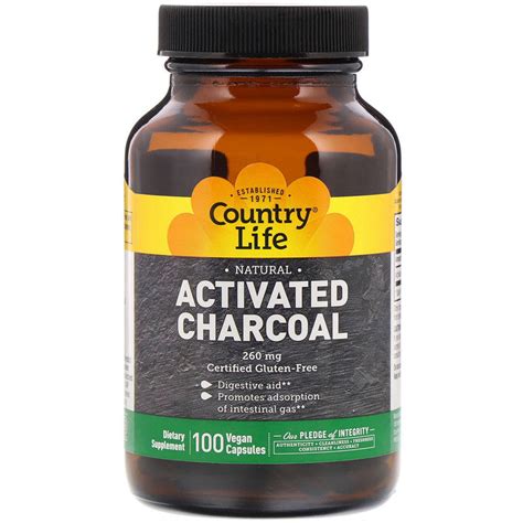 Activated Charcoal Capsules, 100 ct – Remedy Holistic