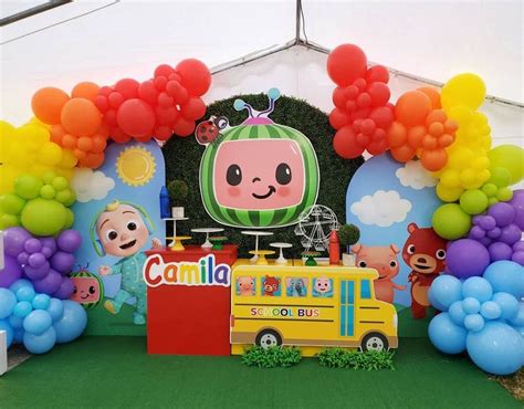 Cocomelon theme party for Camila! Happy 2nd birthday! Thanks to mom ...