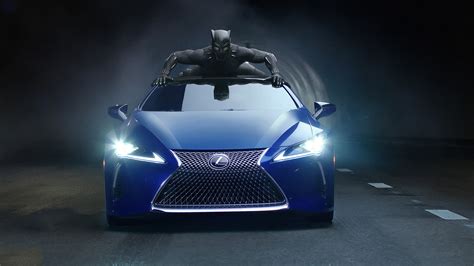 Blue Lexus car, Black Panther, Lexus LC 500, HD HD wallpaper ...