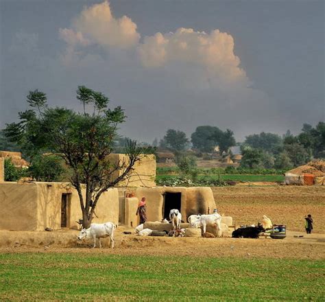 The Village Of Punjab Art Print by Nadeem Khawar - Photos.com