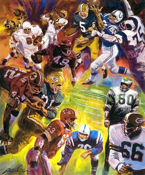 NFL Legends by Stephen Mark Voita. Sports Mix, Sports Stars, Nfl ...