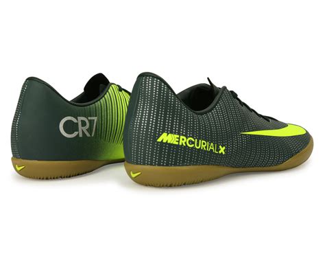 Nike Kids MercurialX Victory VI CR7 Indoor Soccer Shoes Seaweed/Volt/H