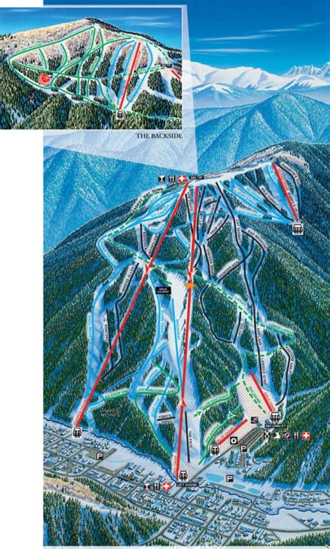 Red River Ski and Snowboard Area Trail Map | Liftopia